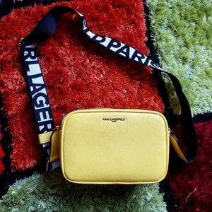 Karl Lagerfeld Maybelle Camera Crossbody Bag